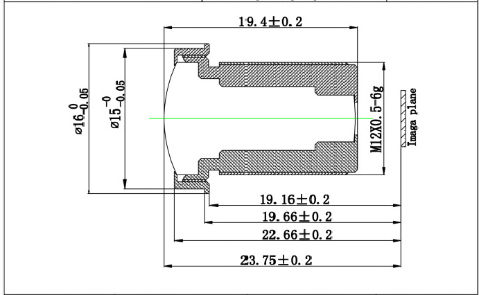 180 Degree Lens Drawing