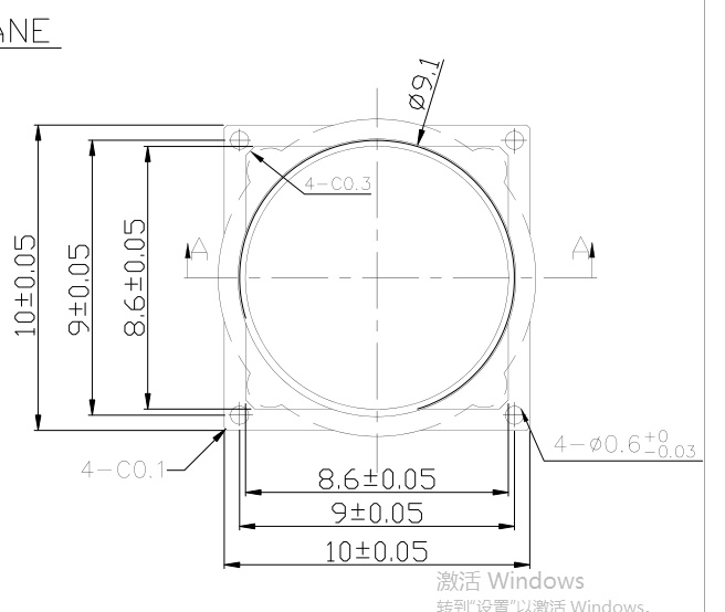 m9 Lens Holder drawing