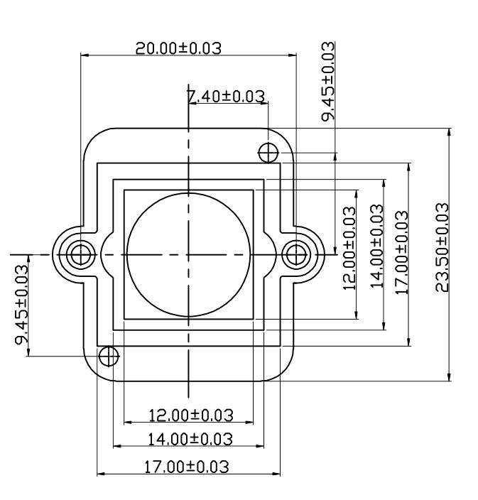 m16 lens holder