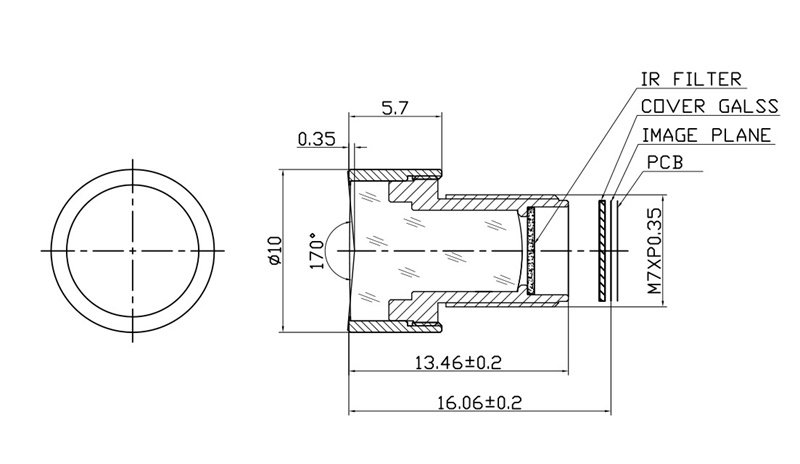 Wide Angle Lens M7 Specification