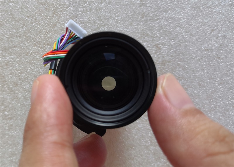 10x motorized zoom lens