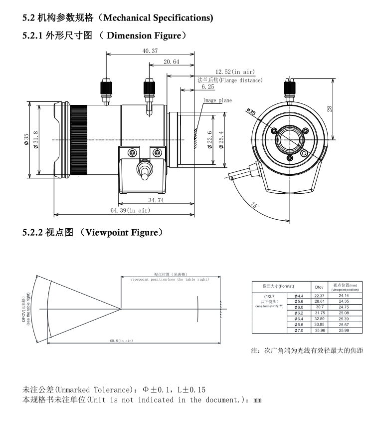 10x Camera Lens Diagram