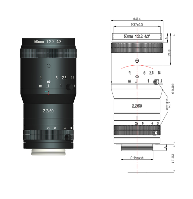 50mm 43 Format Lenses