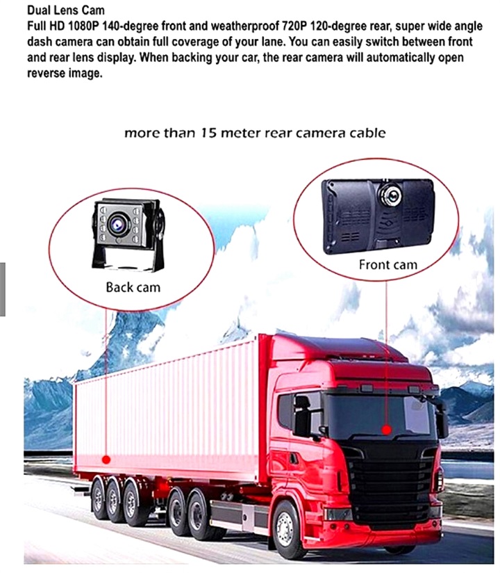 Dashcams for Trucks