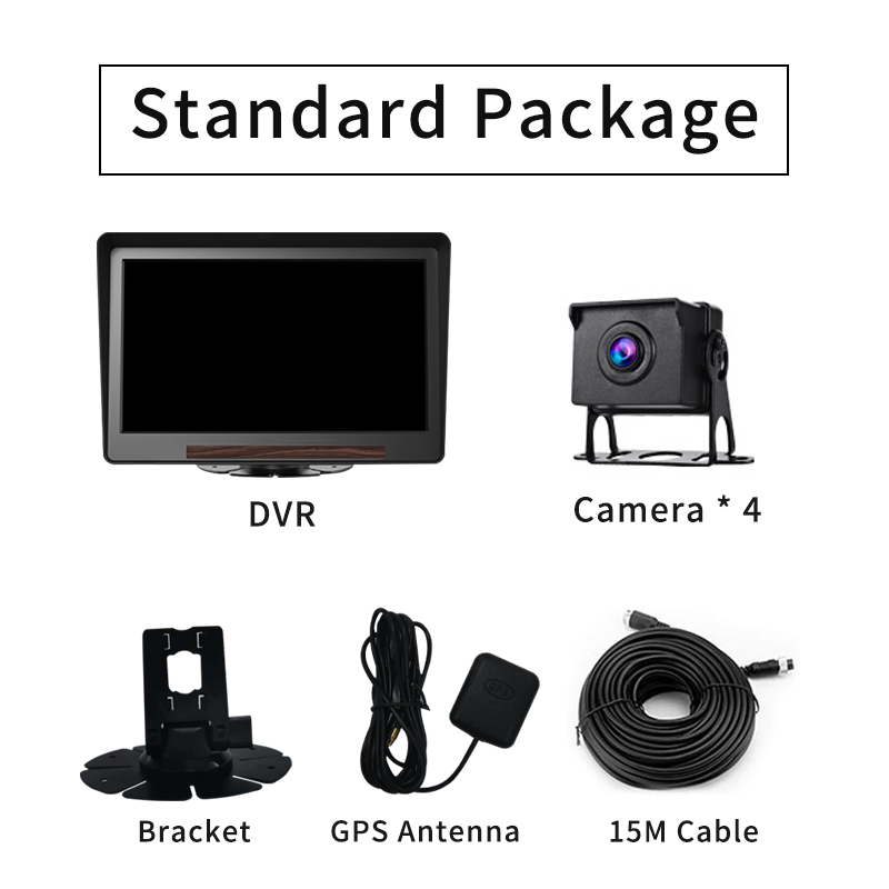 Commercial Fleet Dash Cam accessories kit