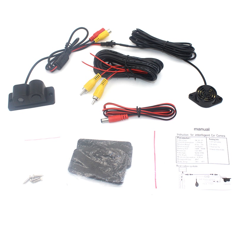 backup Camera with Radar Sensor accessories