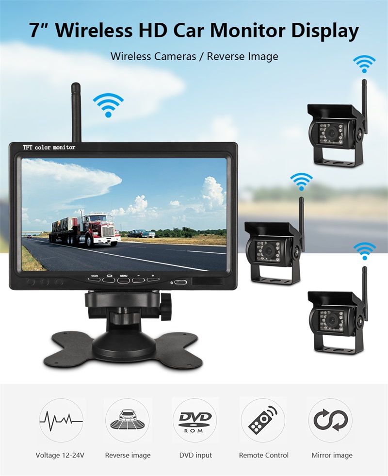 Wireless Backup Camera For Trailer