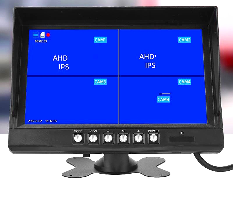 4 Channels Truck Monitor