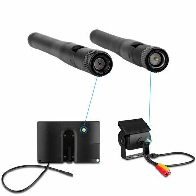 4 Way Wireless Truck Cameras Systems For Pickup and Semi Truck Trailers