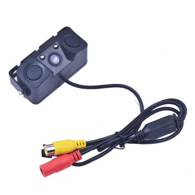 3 In 1 Car Reversing Backup Camera Sensor Combo with 2 Parking Radar