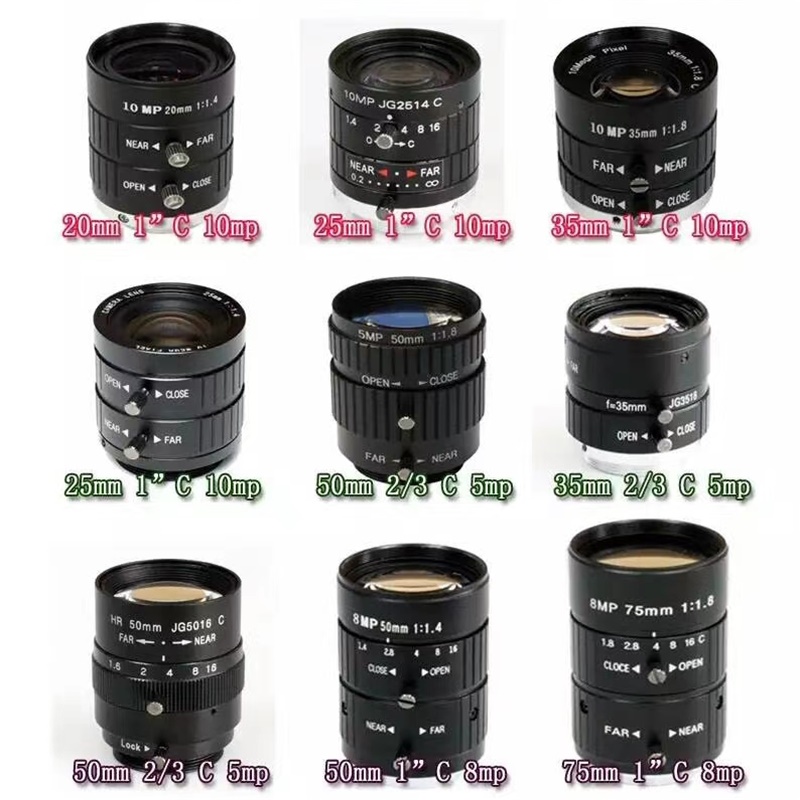 Classification of industrial lenses